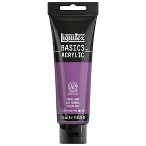 BASICS 4oz TUBE PURPLE GRAY
