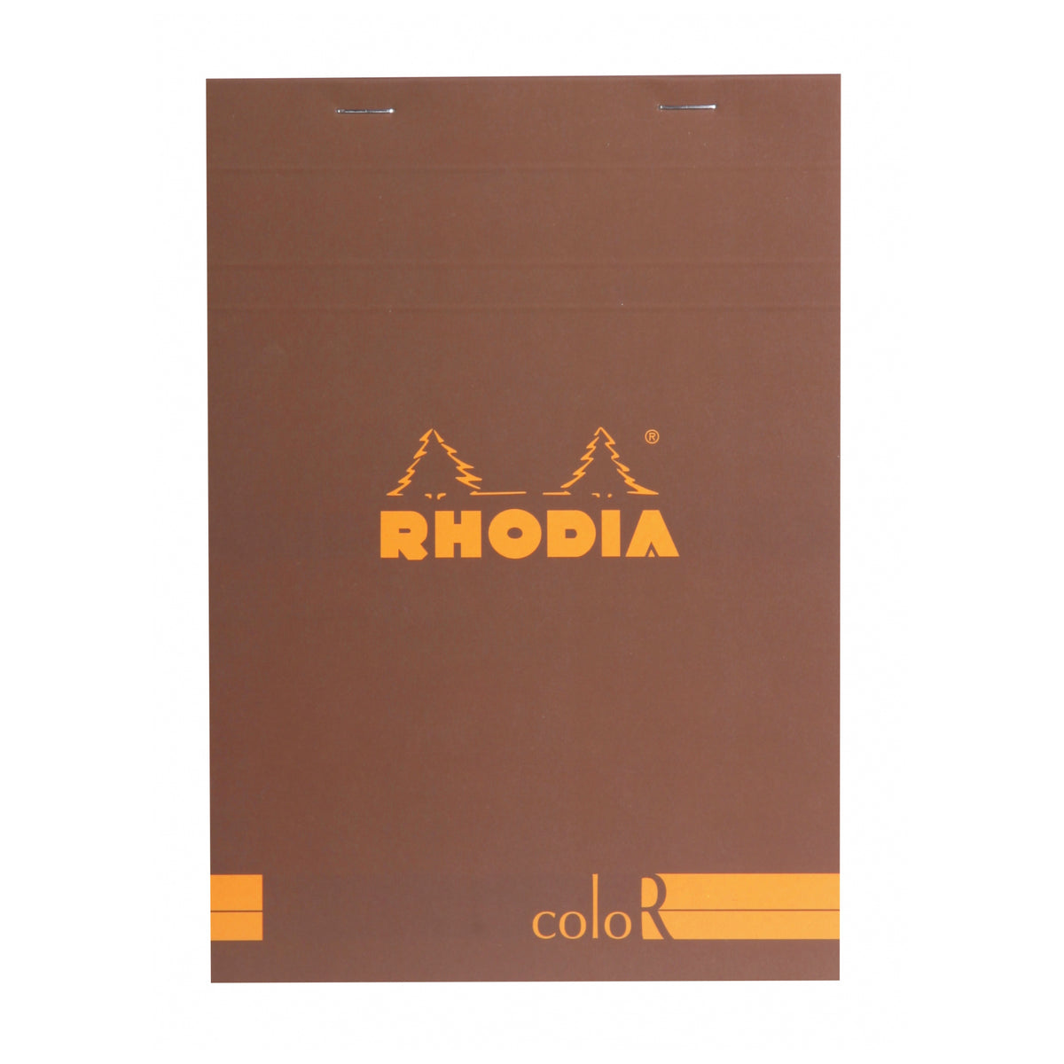 RHODIA COLOR PAD LINED CHOCOLATE