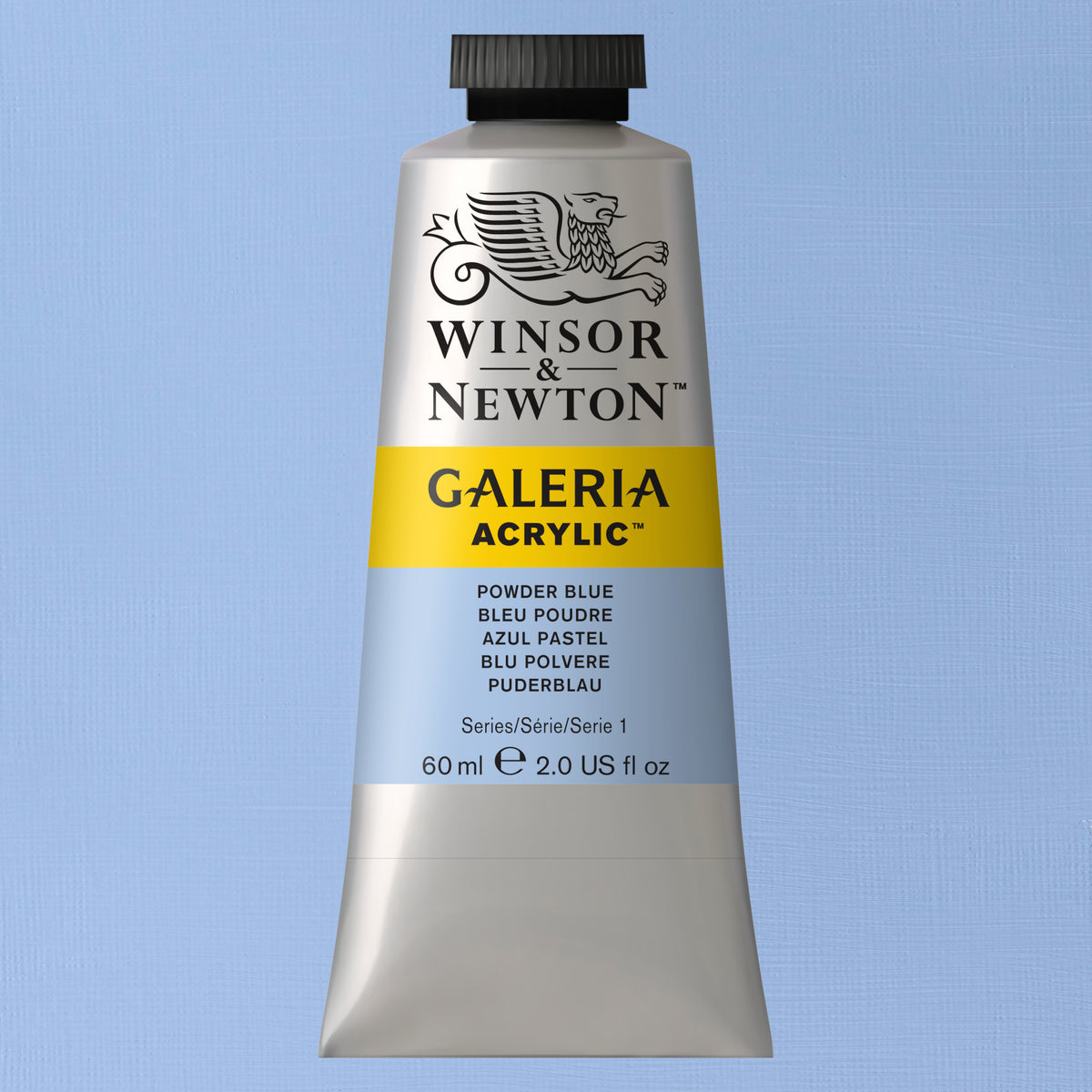 W&amp;N GALERIA ACRYLICS POWDER BLUE 60ml