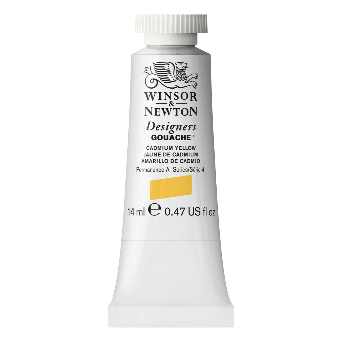 W&amp;N DESIGNERS GOUACHE CADMIUM YELLOW 14ml