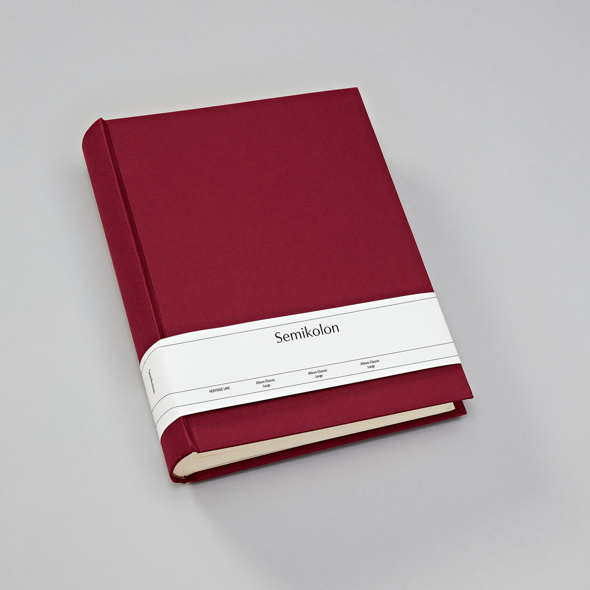 HERITAGE CLASSIC PHOTO ALBUM LARGE BURGUNDY