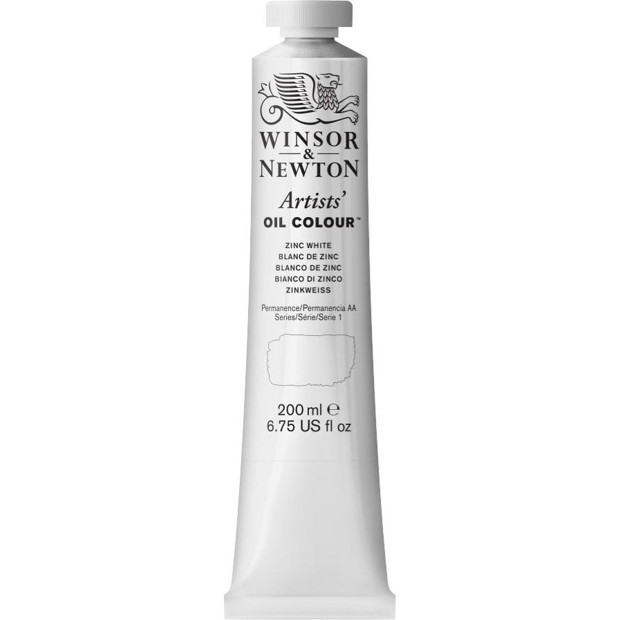 W&amp;N ARTISTS&#39; OIL COLOR ZINC WHITE 200ml