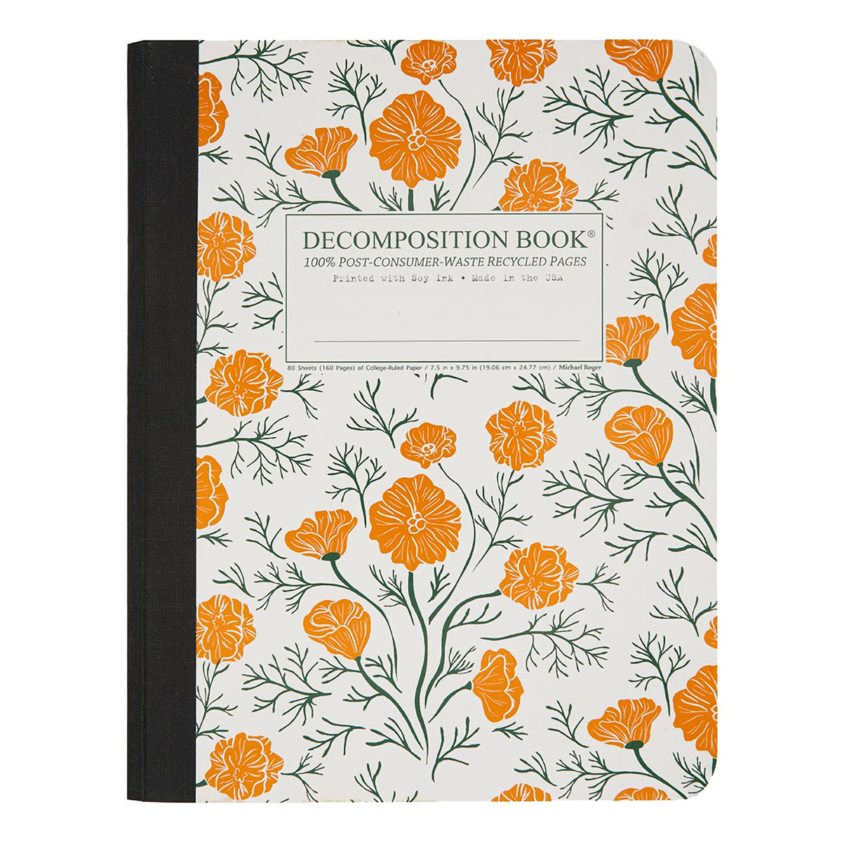 DECOMPOSITION BOOK CALIFORNIA POPPIES