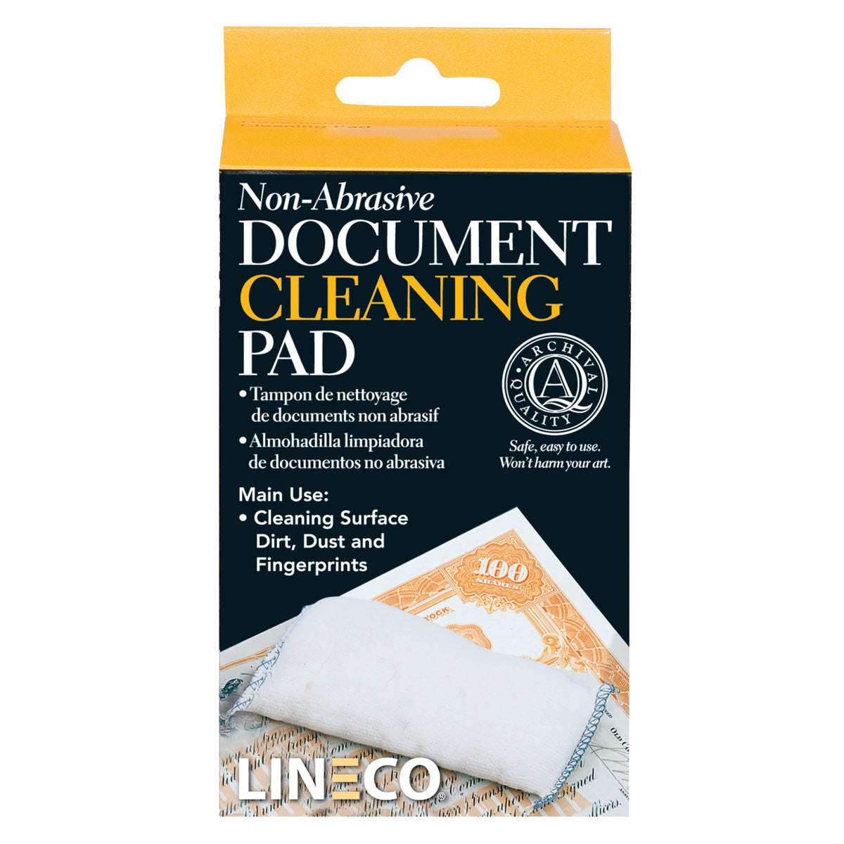DOCUMENT CLEANING PAD