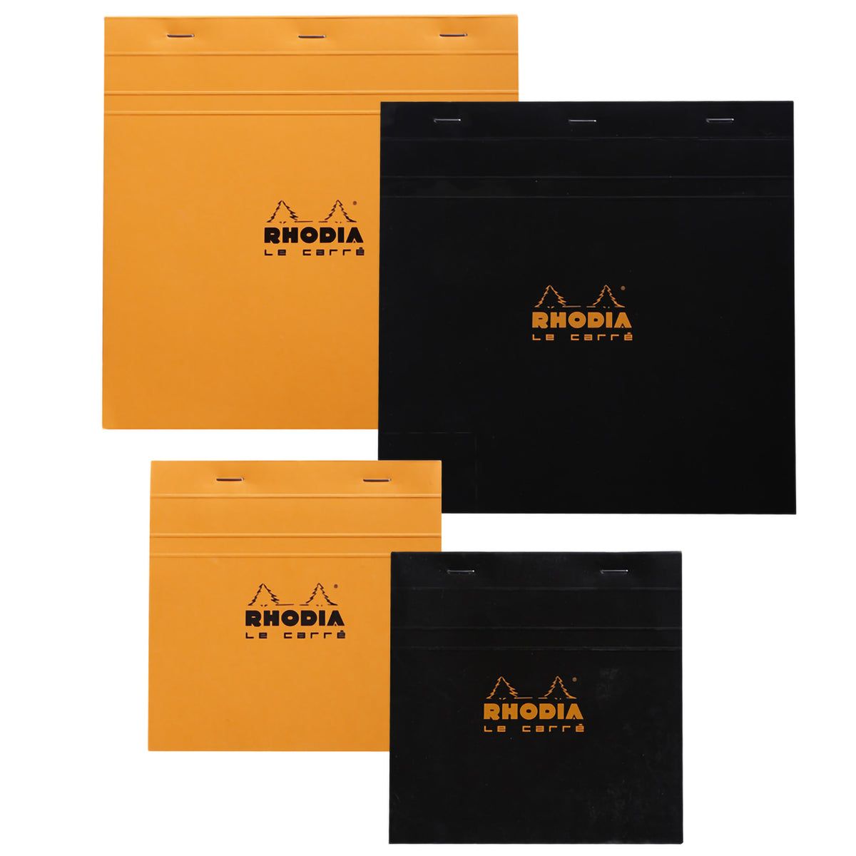 RHODIA ORANGE GRAPH PAD 16X12