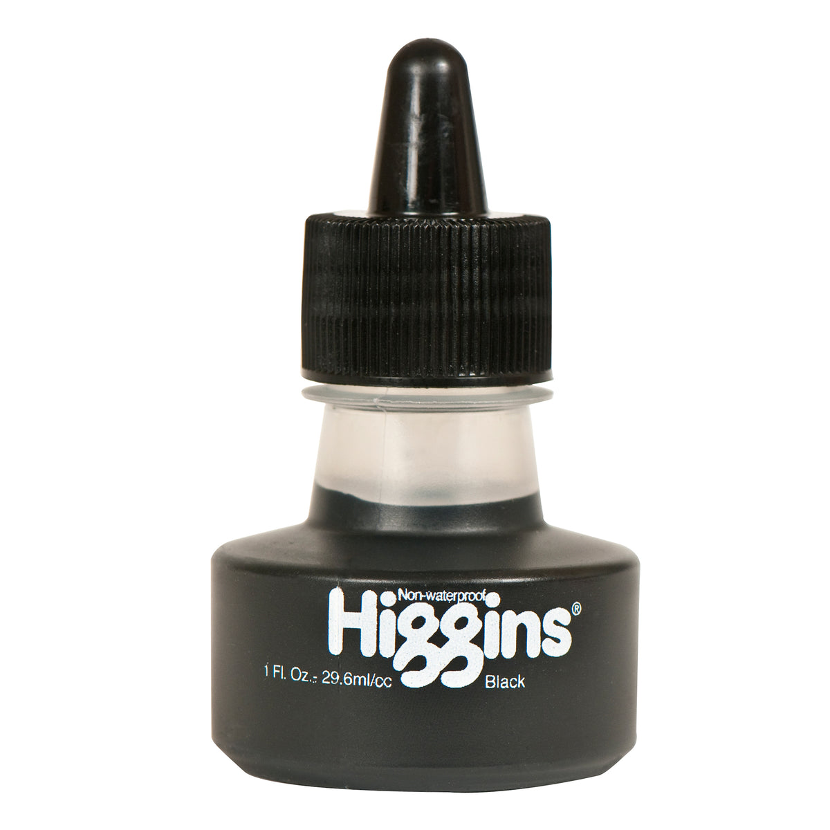 HIGGINS PIGMENTED, NON-WATERPROOF INK 1oz BLACK