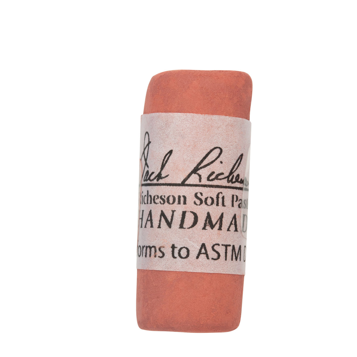 HANDROLLED SOFT PASTEL EARTH RED 22