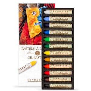 SENNELIER INTRODUCTORY OIL PASTEL SET/12