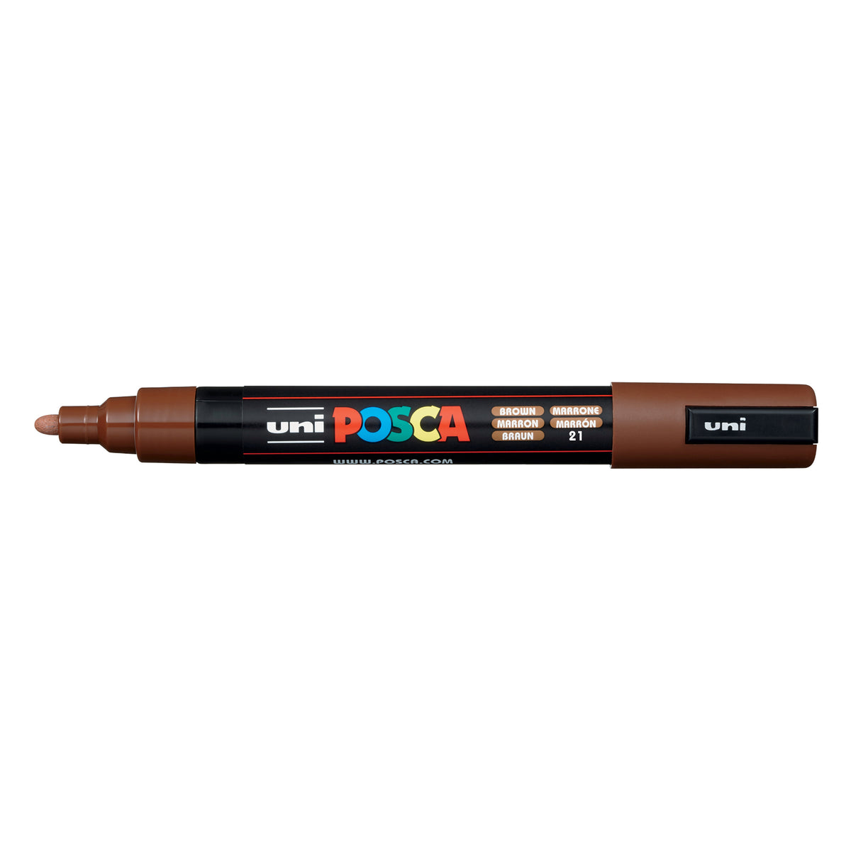 POSCA PAINT MARKER PC-5M MEDIUM BROWN