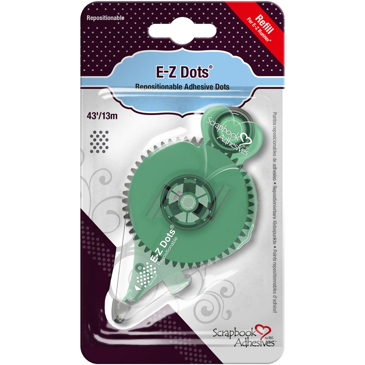 E-Z DOTS REPOSITABLE REFILL 49&#39;