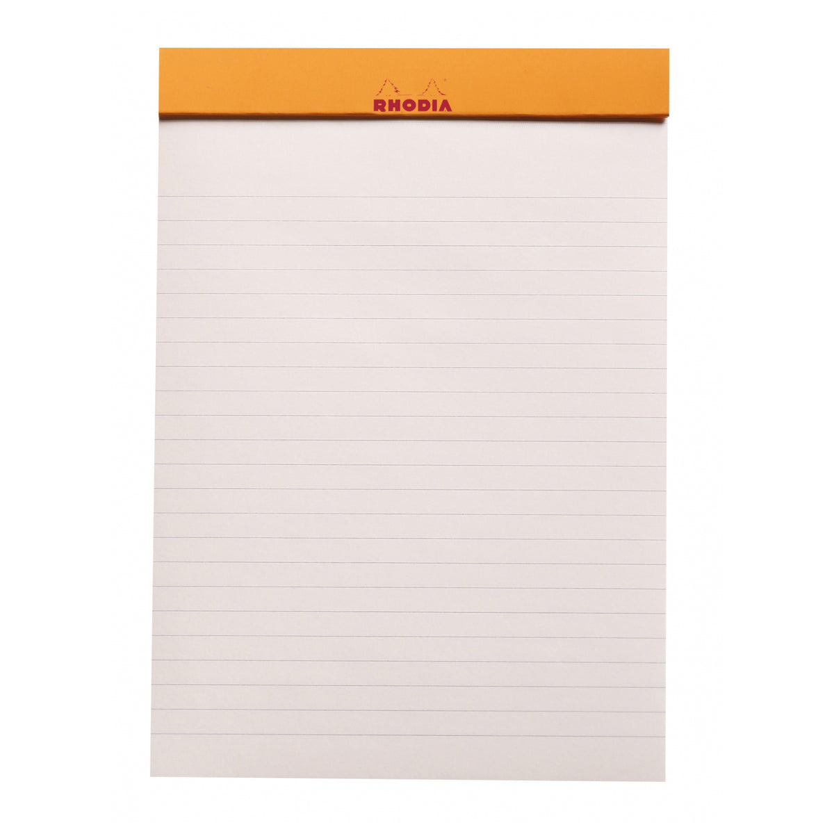 RHODIA COLOR PAD LINED POPPY