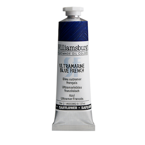 WILLIAMSBURG 37ml SAFFLOWER ULTRAMARINE BLUE FRENCH