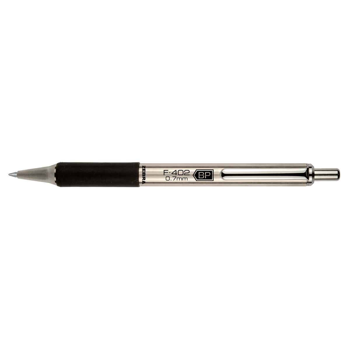 ZEBRA F-402 RETRACTABLE BALLPOINT 0.7mm BLACK