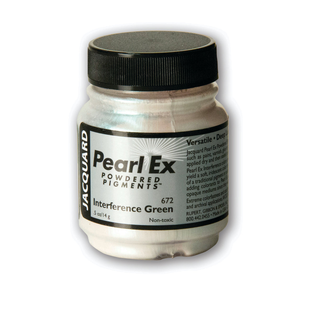 PEARL-EX 0.5oz #672 INTERFERENCE GREEN