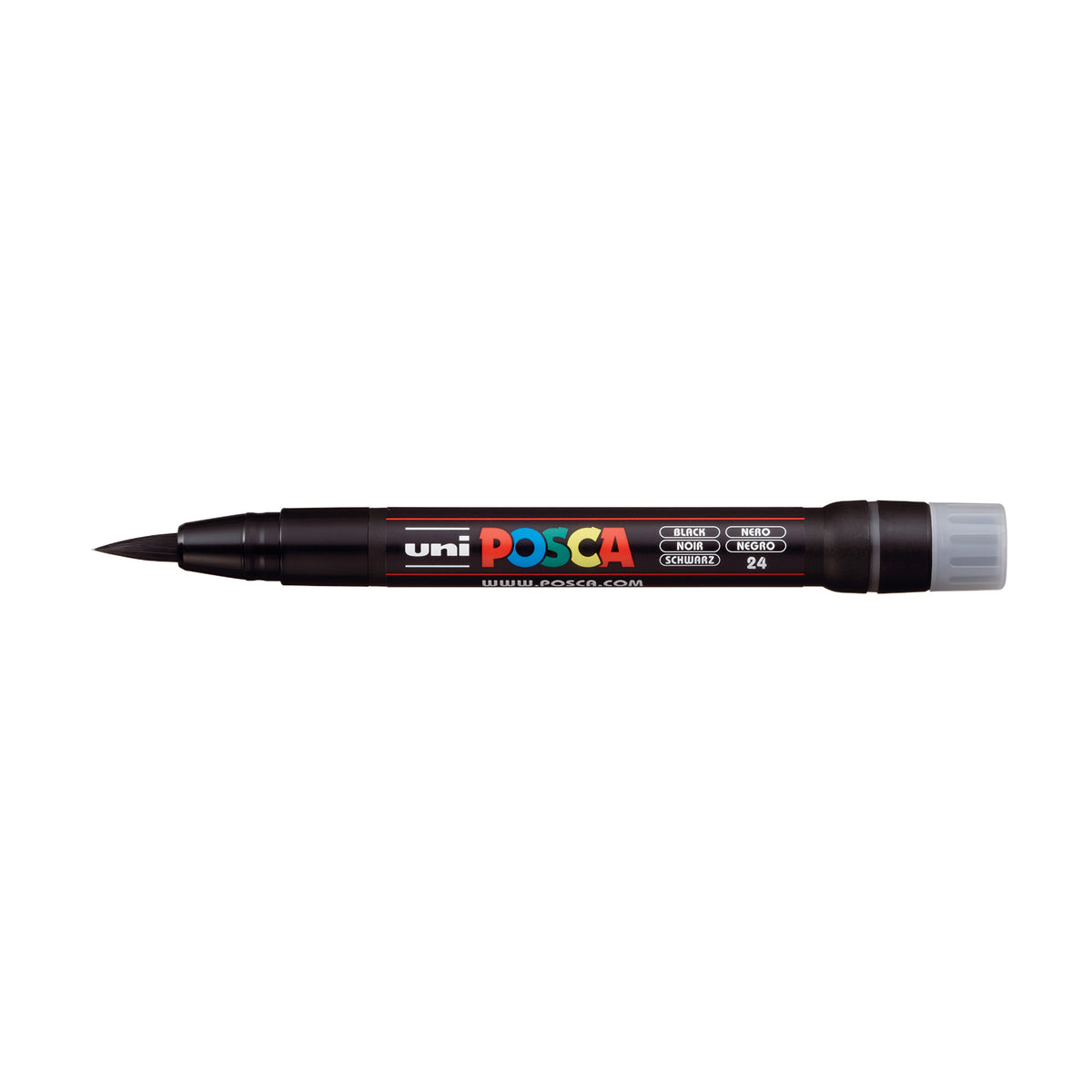 POSCA PAINT MARKER PCF-350 BRUSH BLACK