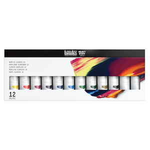 LIQUITEX HEAVY BODY CLASSIC SET 12x2oz