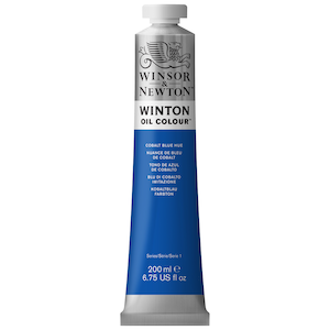 WINTON OIL COLOR 200ml COBALT BLUE HUE
