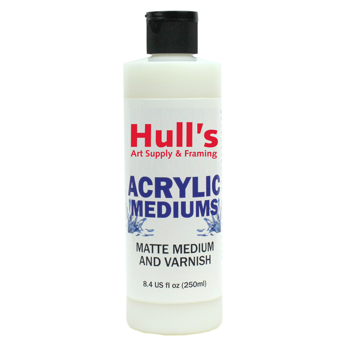 HULLS MATTE MEDIUM &amp; VARNISH 8oz