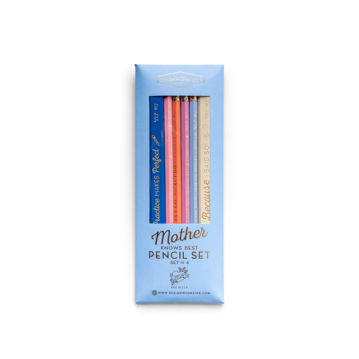 PENCIL SET MOTHER KNOWS BEST