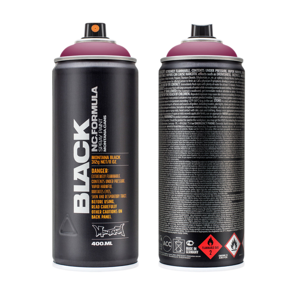 MONTANA BLACK HIGH PRESSURE SPRAY CAN IMPERATOR