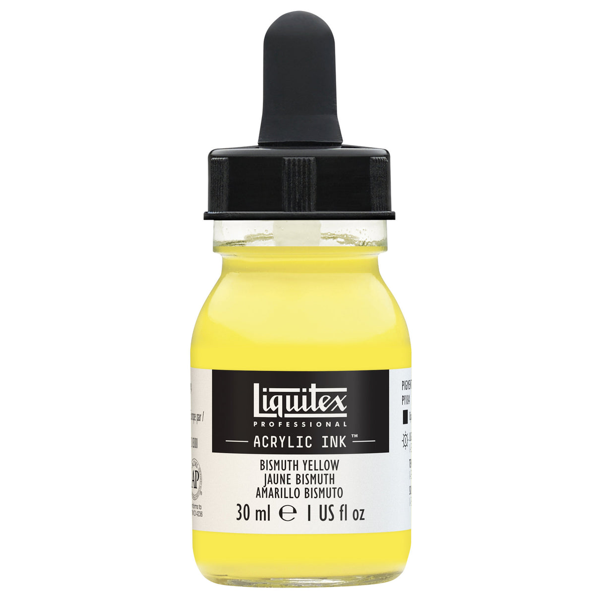 LIQUITEX INK 30ml BISMUTH YELLOW