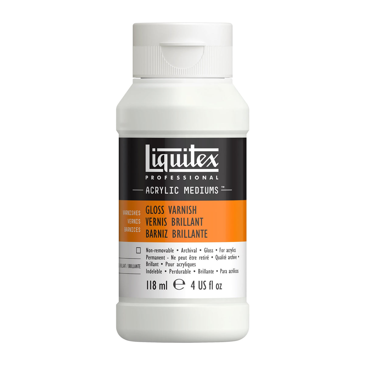 LIQUITEX GLOSS VARNISH 4oz