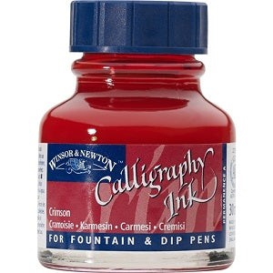 CALLIGRAPHY INK 30ml CRIMSON