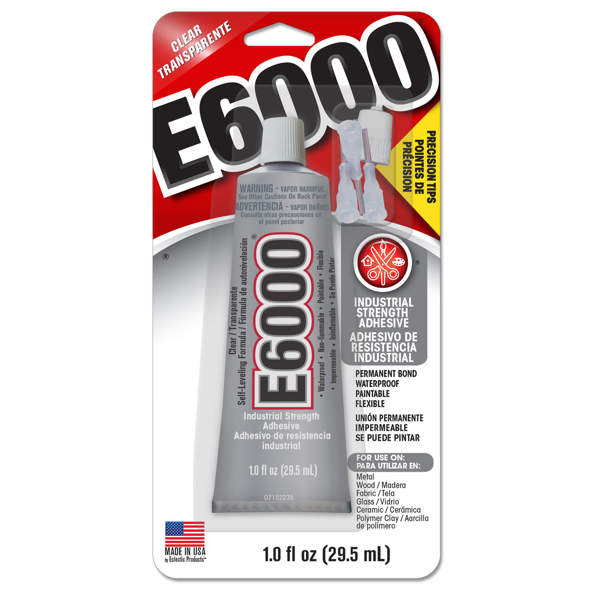 E-6000 ADHESIVE PRECISION TIP 1.0oz