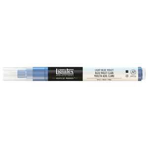 LIQUITEX PAINT MARKER FINE LIGHT BLUE VIOLET