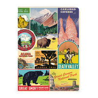 MINI NOTEBOOKS NATIONAL PARKS SET/3