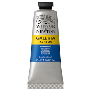 W&N GALERIA ACRYLICS ULTRAMARINE 60ml