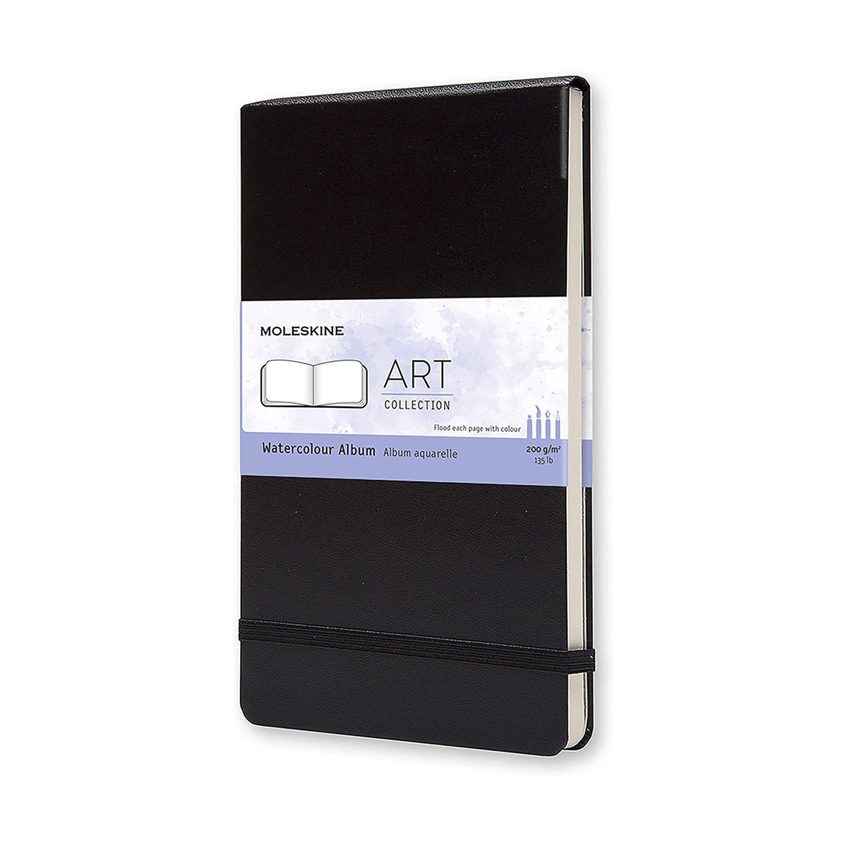 MOLESKINE WATERCOLOR ALBUM LARGE BLACK