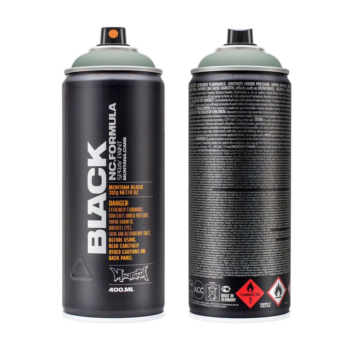 MONTANA BLACK HIGH PRESSURE SPRAY CAN MIST