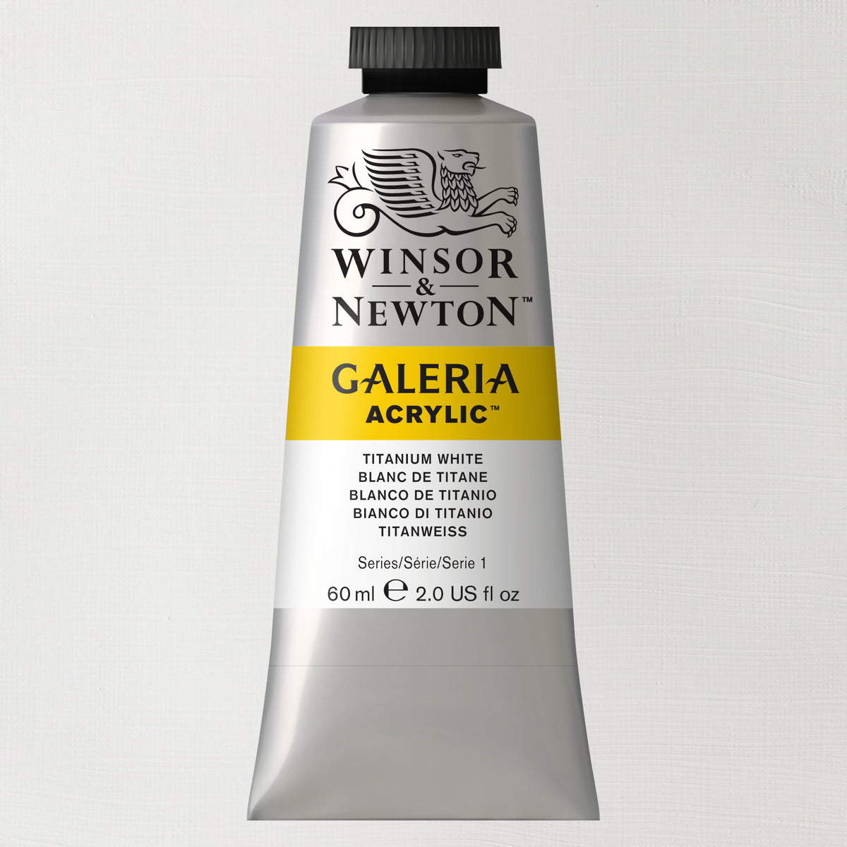 W&amp;N GALERIA ACRYLICS TITANIUM WHITE 60ml