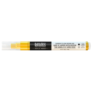 LIQUITEX PAINT MARKER FINE CADMIUM YELLOW MEDIUM