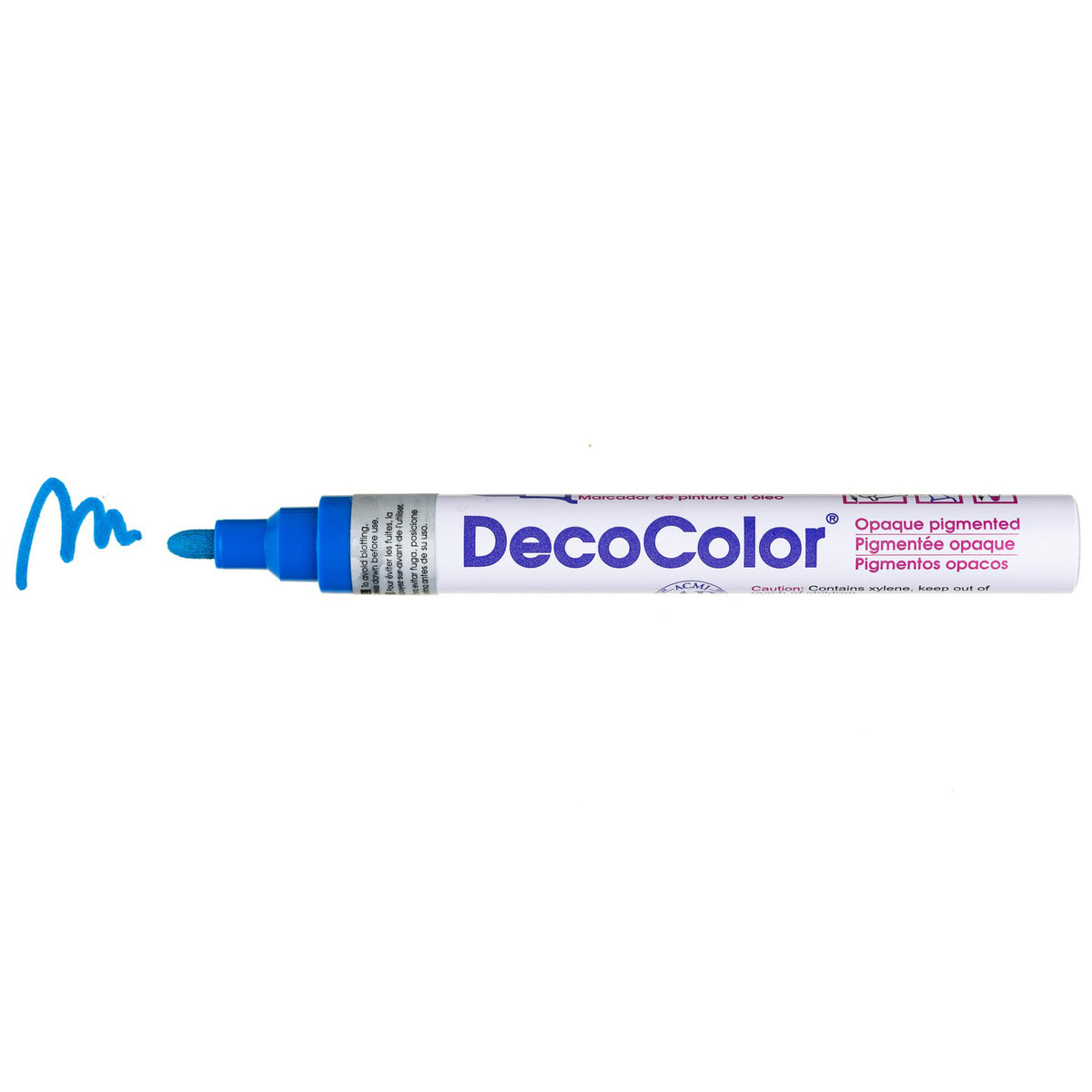DECOCOLOR PAINT MARKER BROAD POINT BLUE