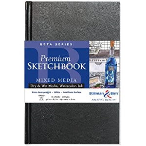 BETA SKETCHBOOK HARDCOVER 5.5x8.5