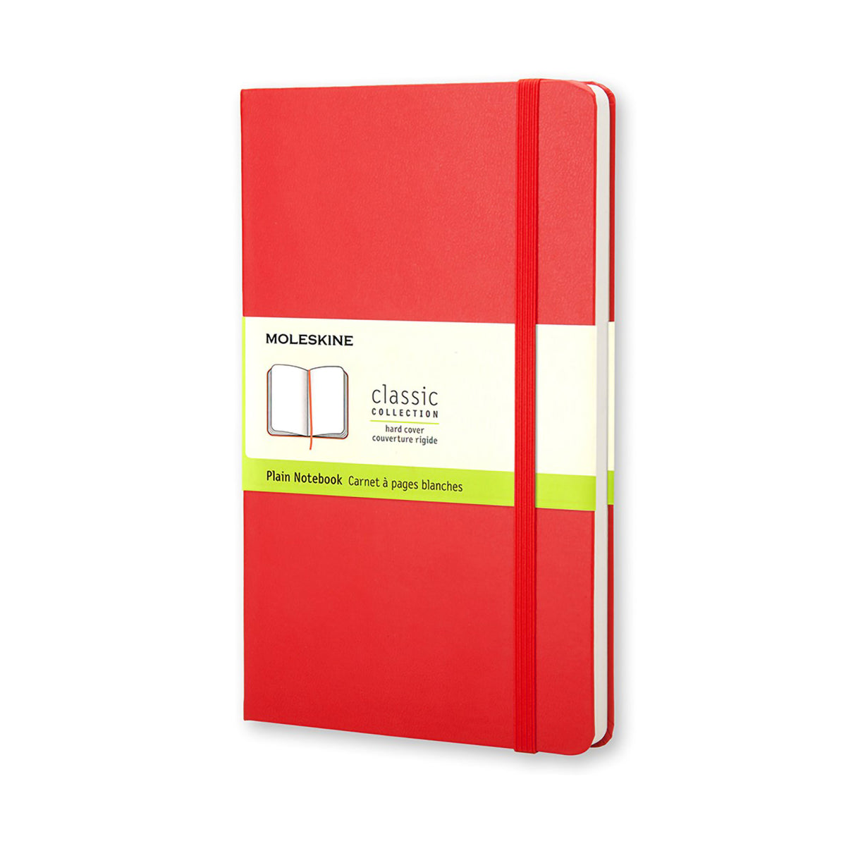 MOLESKINE CLASSIC PLAIN POCKET SIZE RED