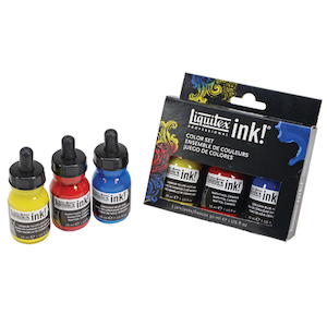 LIQUITEX INK COLOR SET