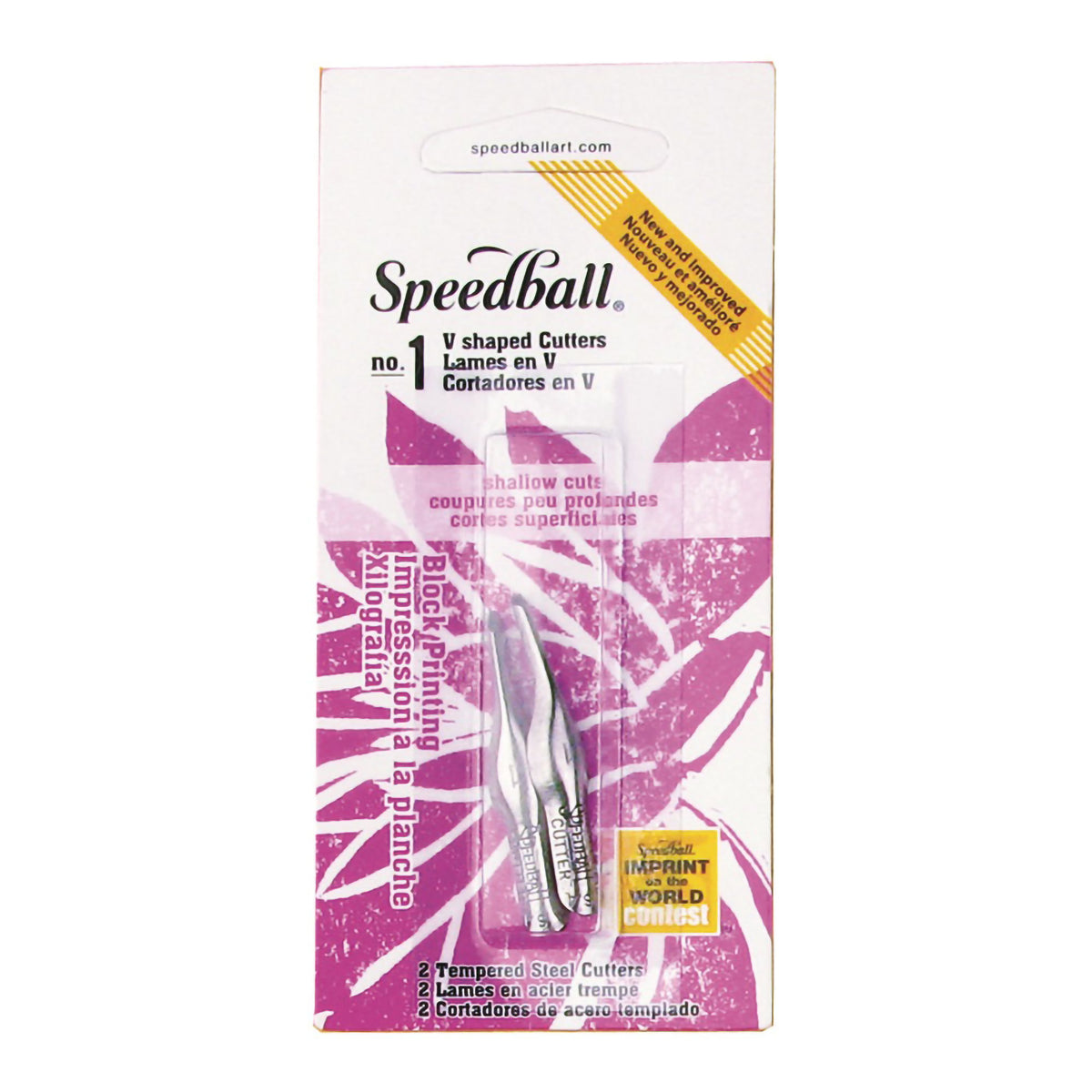 LINO CUTTER SMALL V 2PK #1