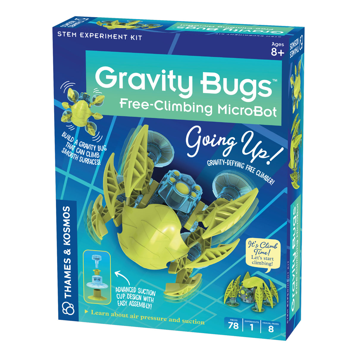 STEM EXPERIMENT GRAVITY BUGS FREE-CLIMB KIT