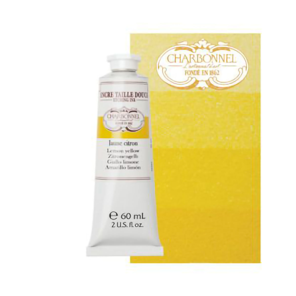 ETCHING INK 60ML LEMON YELLOW
