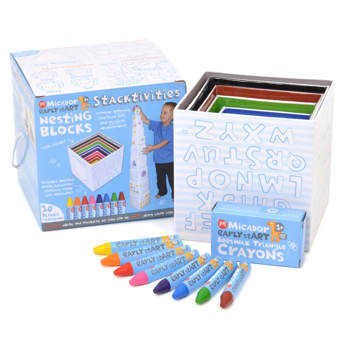 EARLY START STACKTIVITIES NESTING BLOCKS