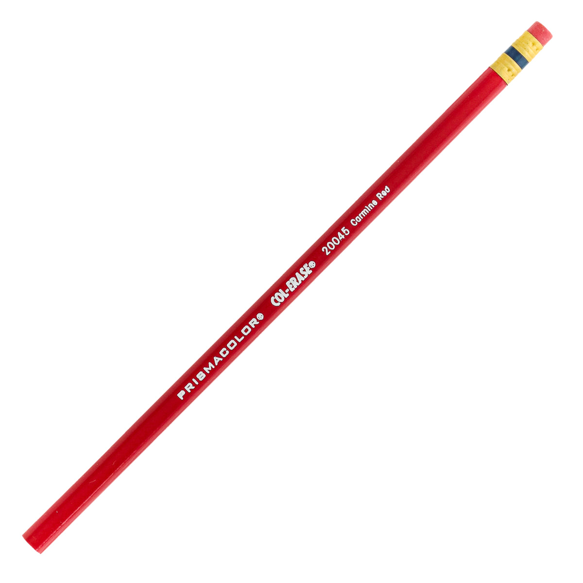 COL-ERASE PENCIL CARMINE