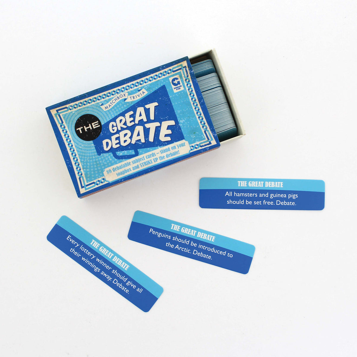 MATCHBOX TRIVIA GREAT DEBATE