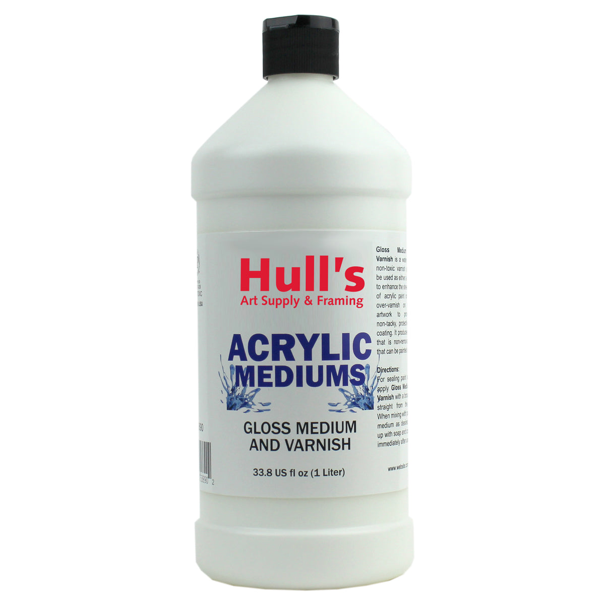HULLS GLOSS MEDIUM &amp; VARNISH 32oz