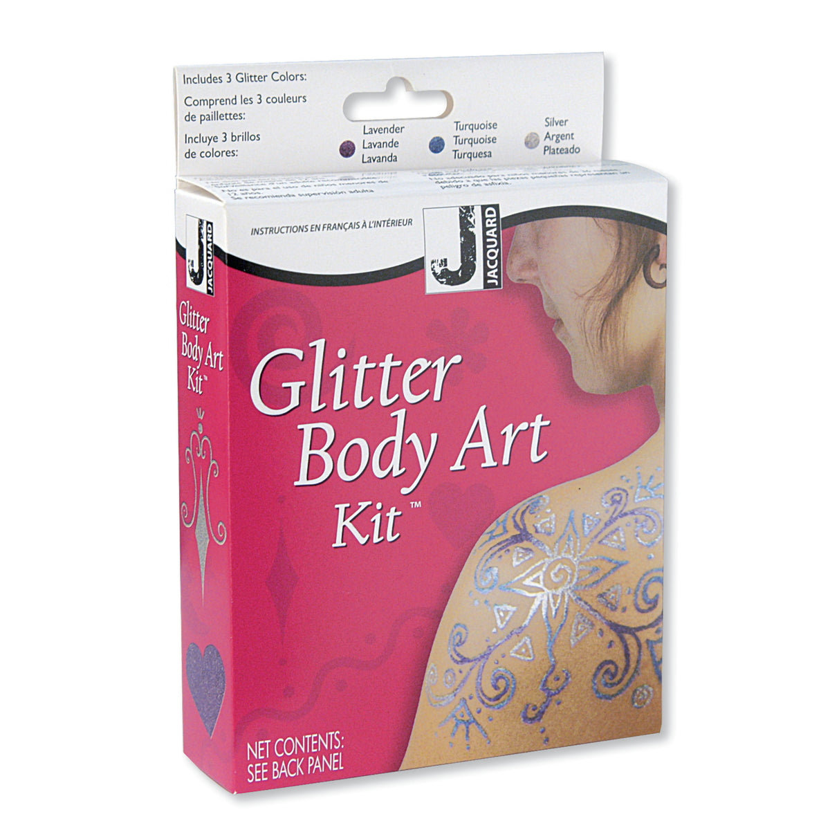 JACQUARD GLITTER BODY ART KIT