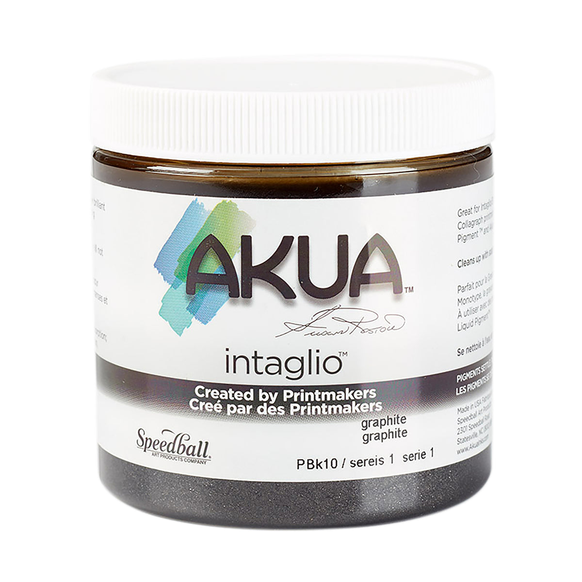 AKUA INTAGLIO INK BONE 8oz GRAPHITE GRAY