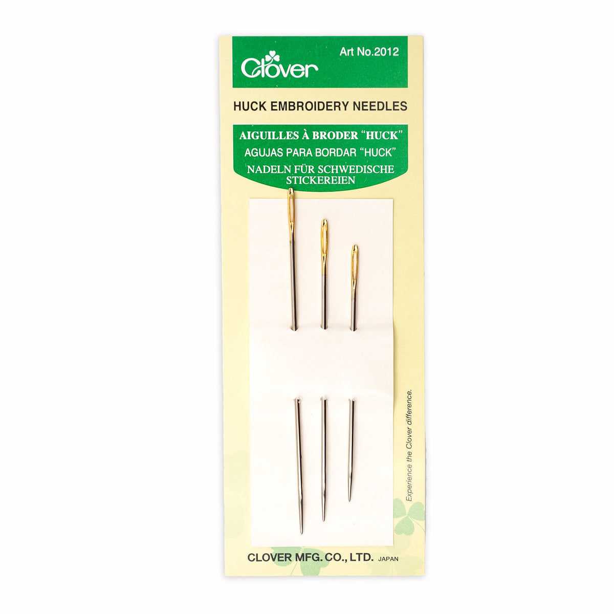 NEEDLES - HUCK EMBROIDERY 3-PACK