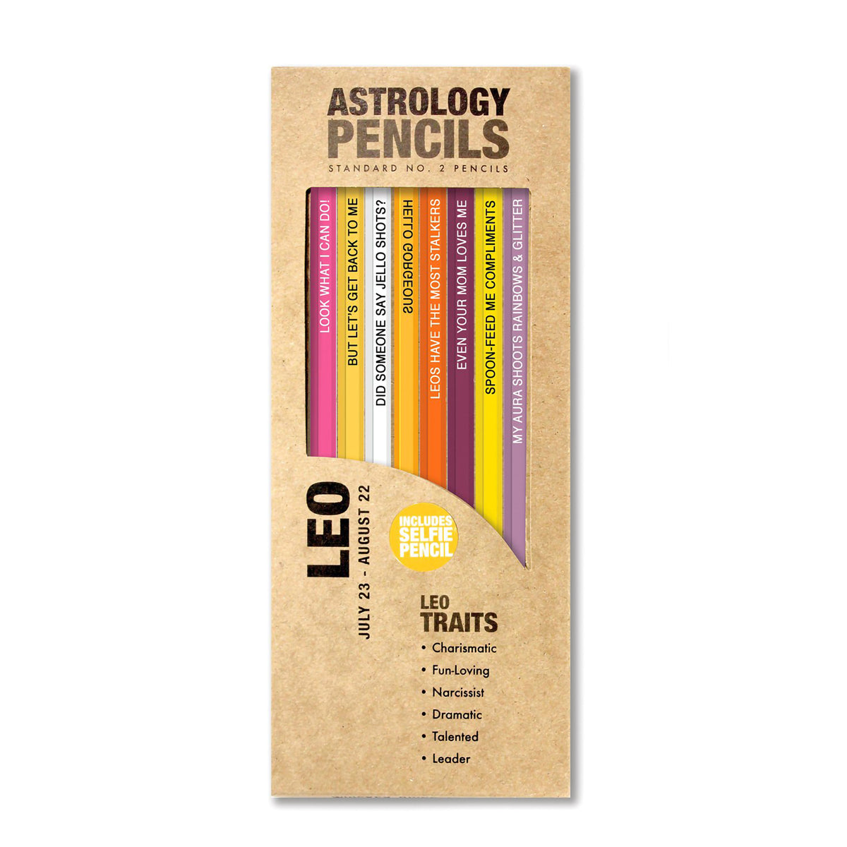 ASTROLOGY PENCILS LEO